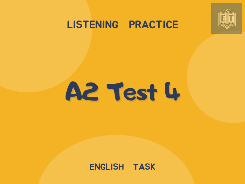 A2 Test 4