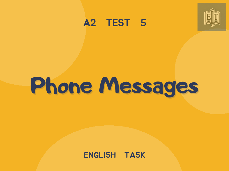 Phone Messages