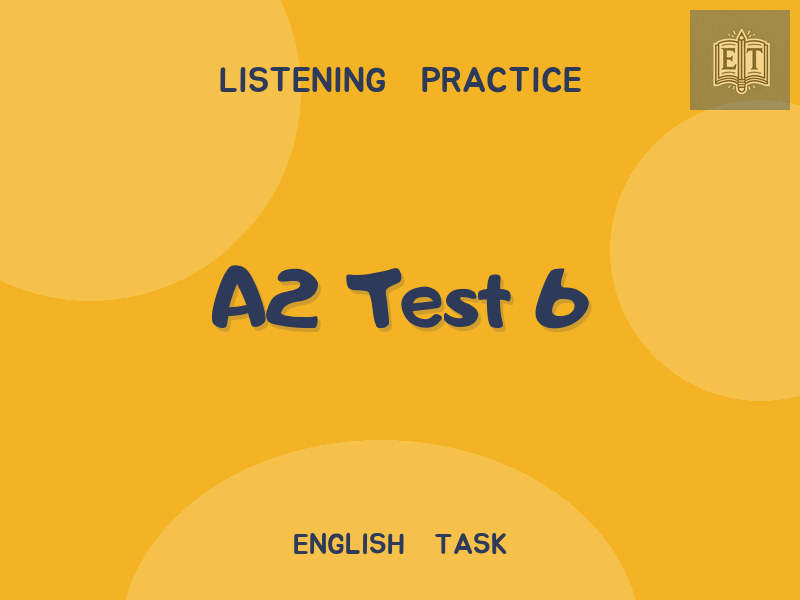 A2 Test 6
