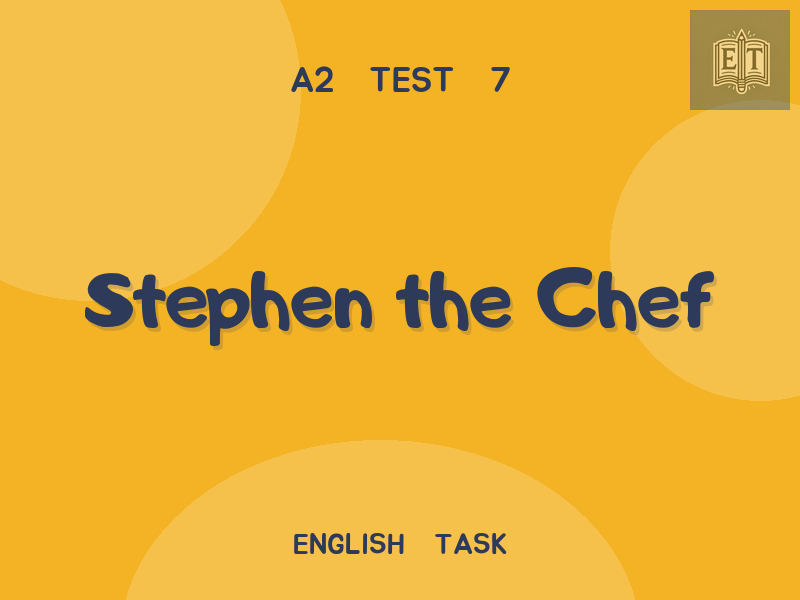 Stephen the Chef