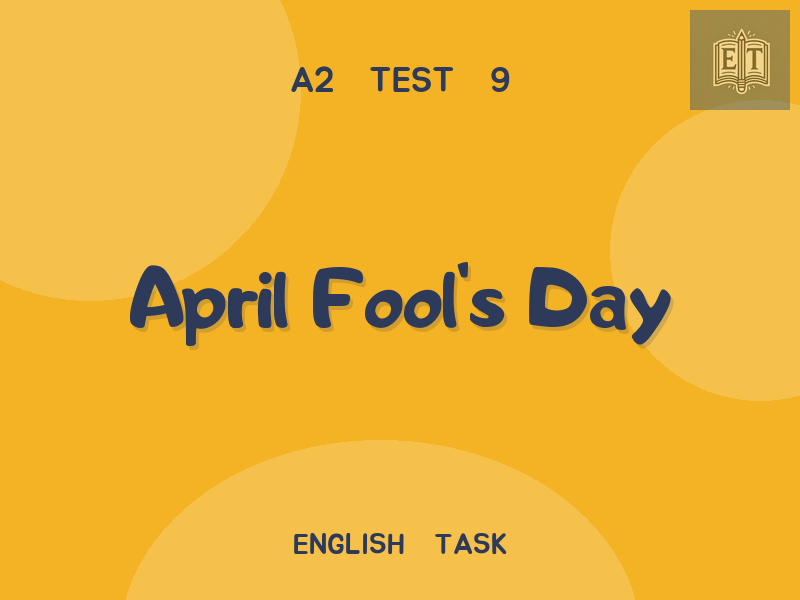 April Fool’s Day
