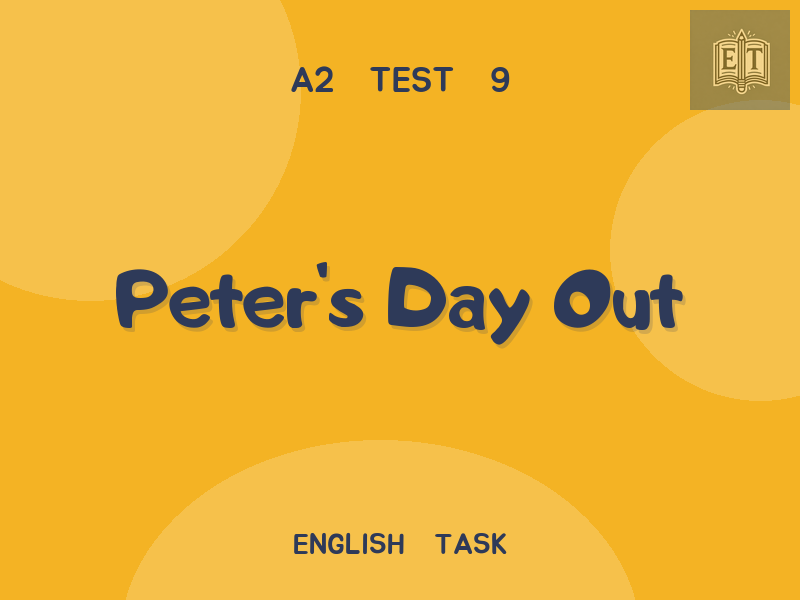 Peter’s Day Out