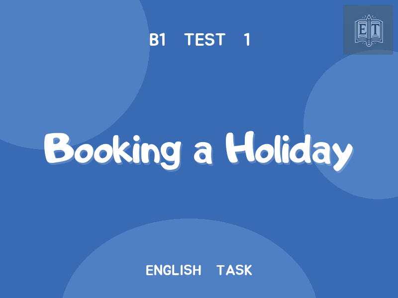 Booking a Holiday