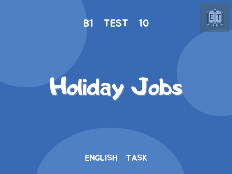 Holiday Jobs