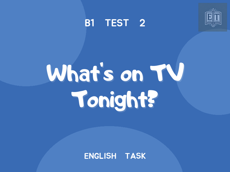 What’s on TV Tonight?