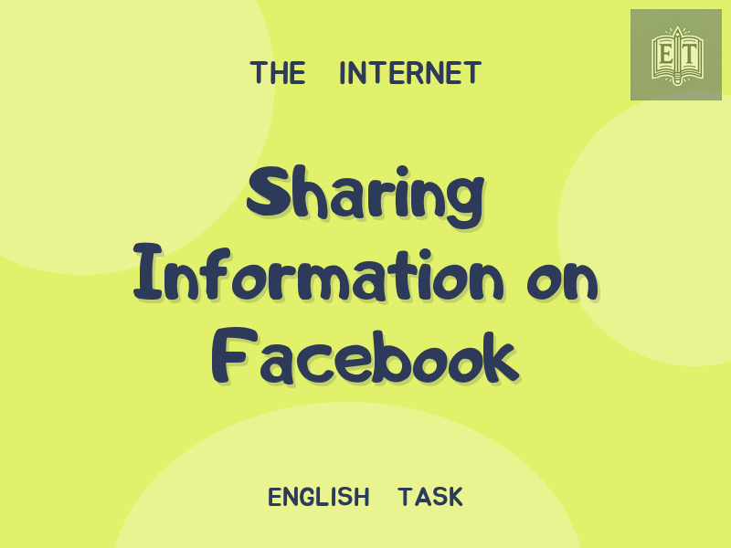 Sharing Information on Facebook