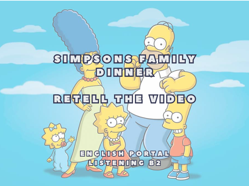 Family Dinner: Retell the Scene
