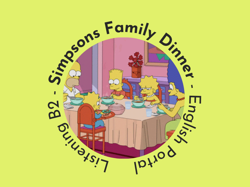Cartoon Scene: Family Dinner