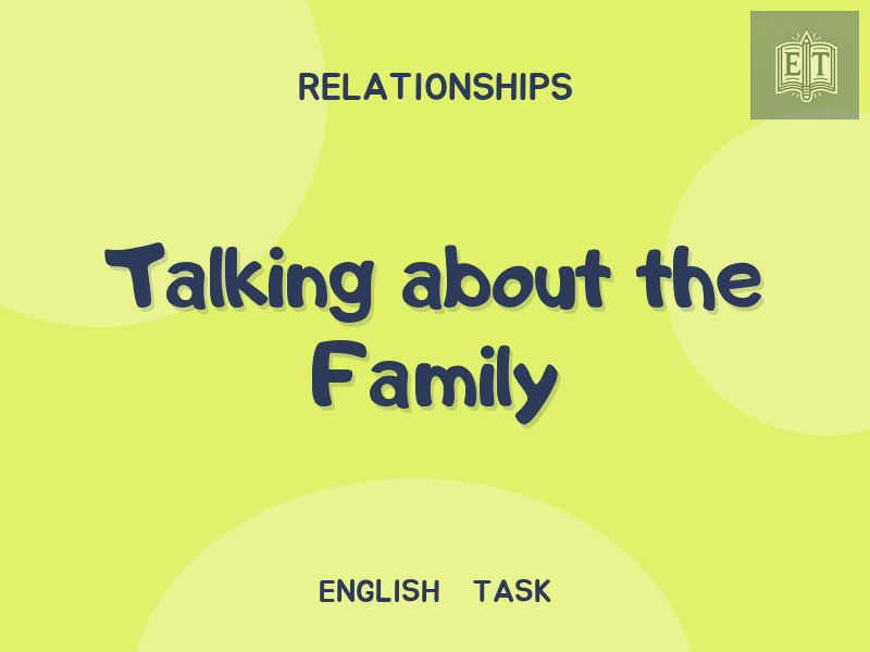 Talking about the Family