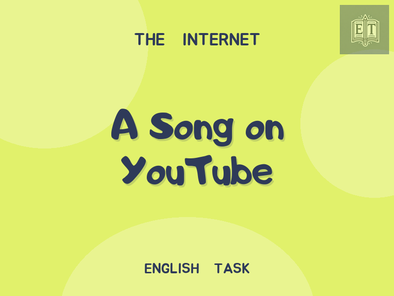 A Song on YouTube