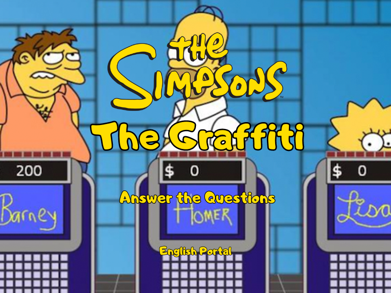 The Graffiti: Answer the Questions