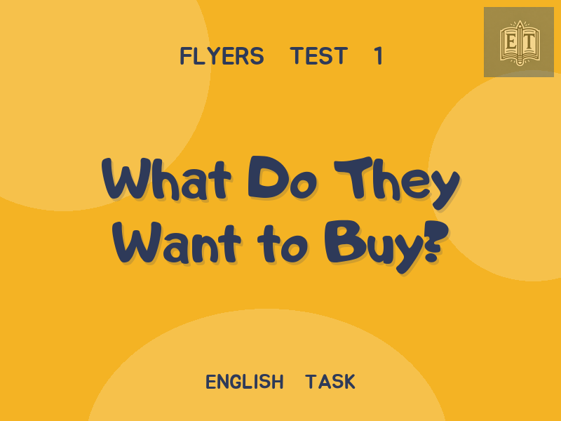 What Do They Want to Buy?