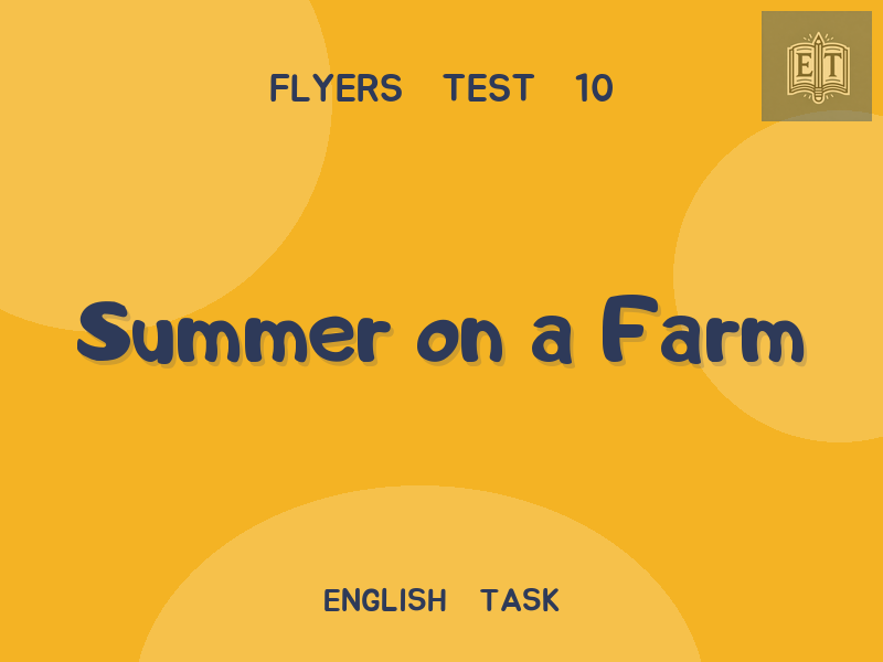 Summer on a Farm