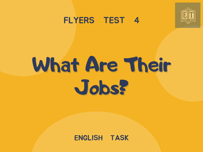 What Are Their Jobs?