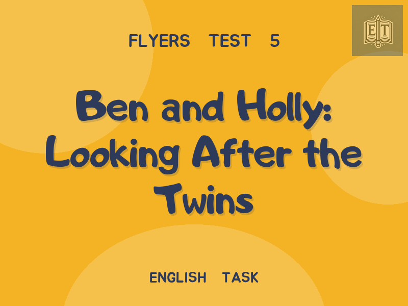 Ben and Holly: Looking After the Twins