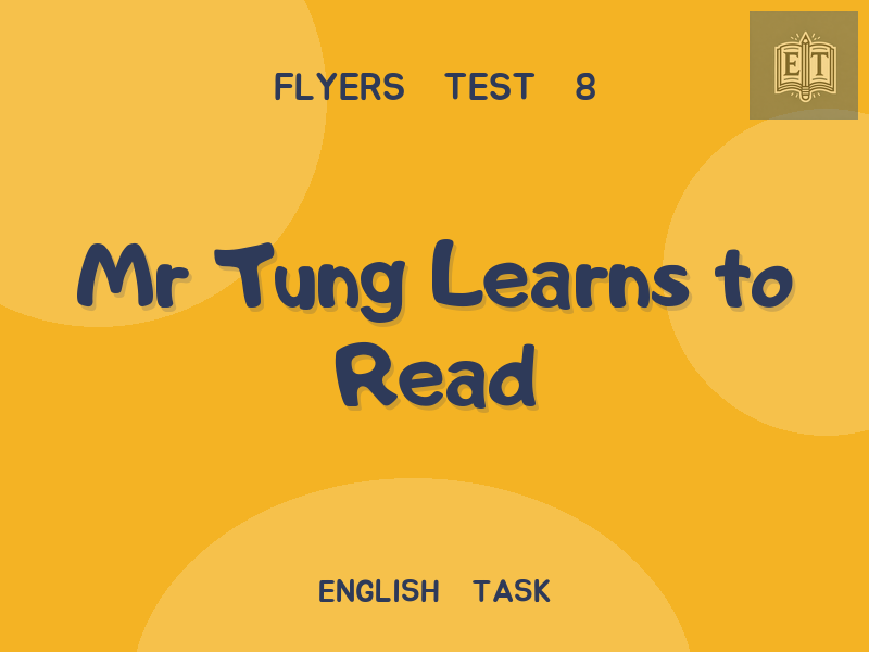 Mr Tung Learns to Read