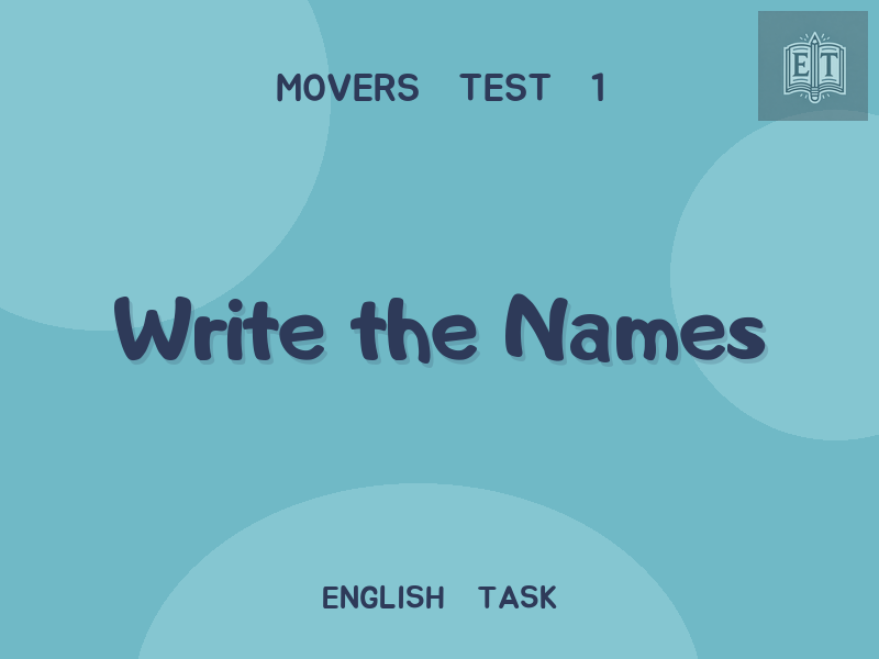 Write the Names