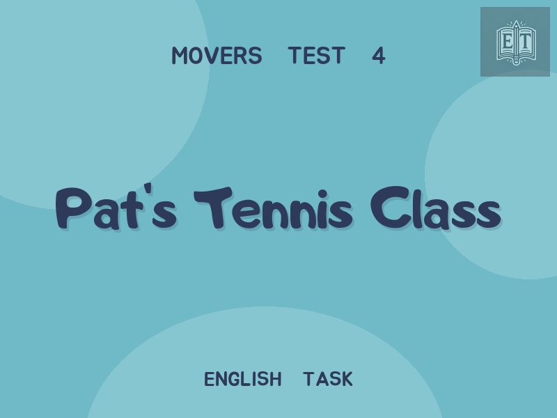 Pat’s Tennis Class