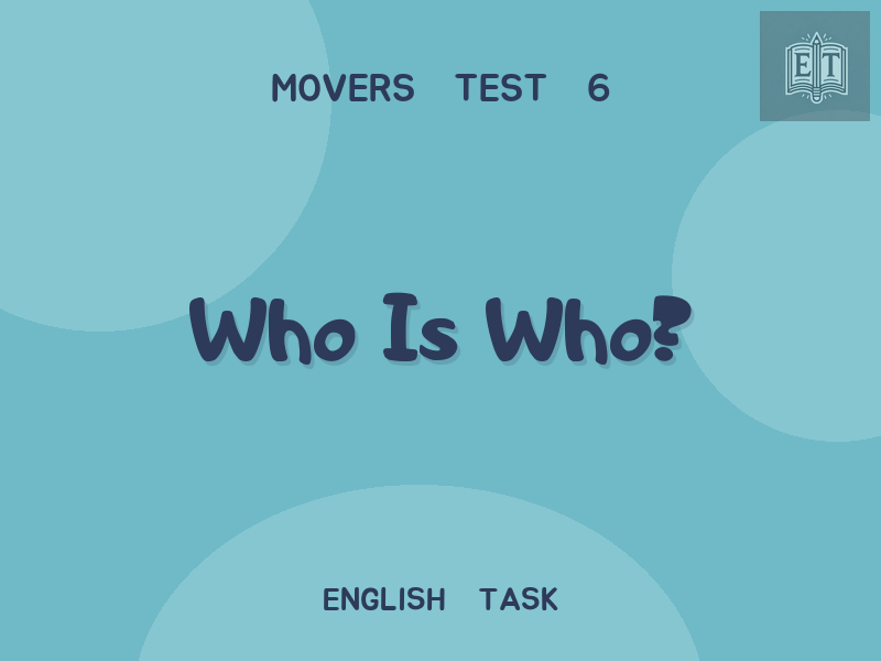 Who Is Who?
