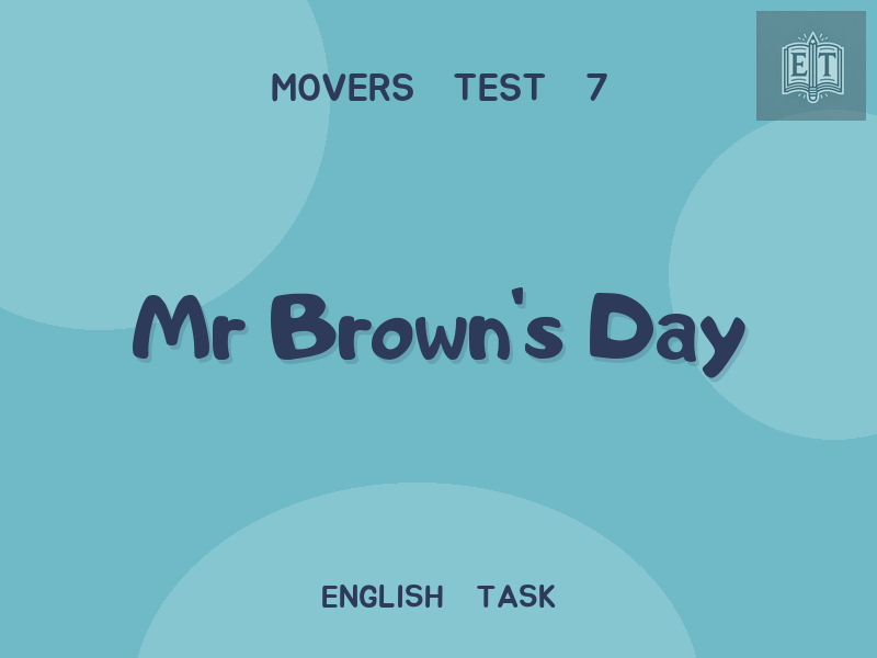 Mr Brown’s Day