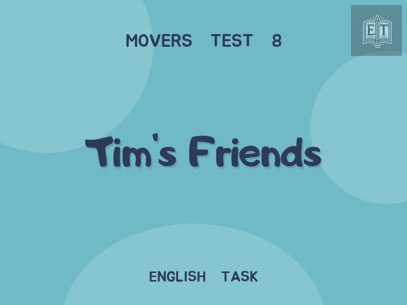 Tim’s Friends
