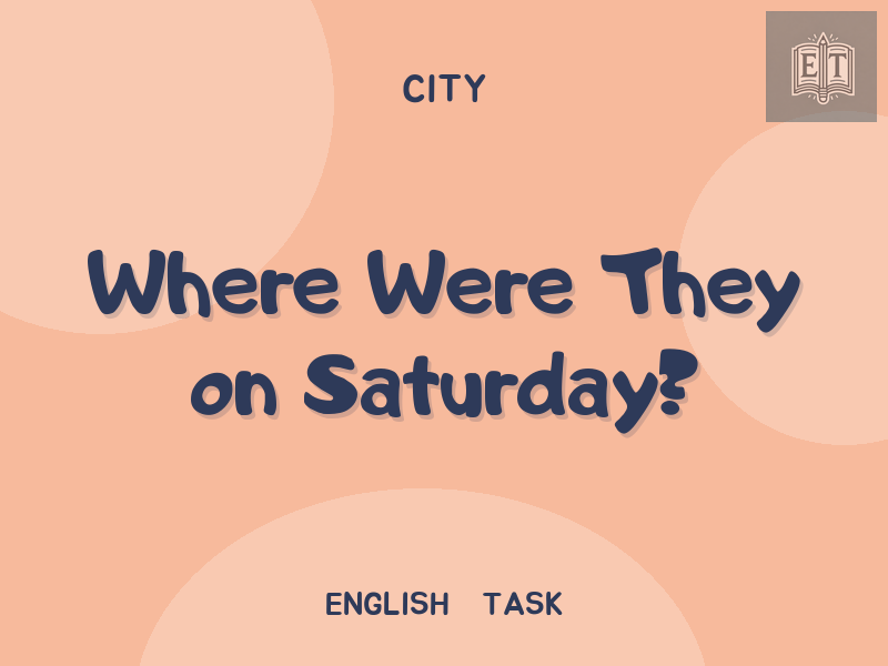 Where Were They on Saturday?