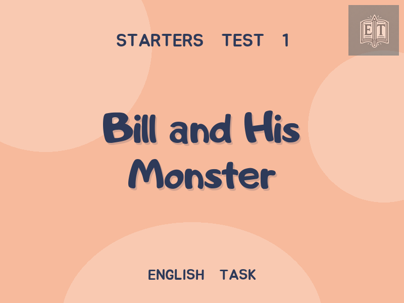 Bill and His Monster
