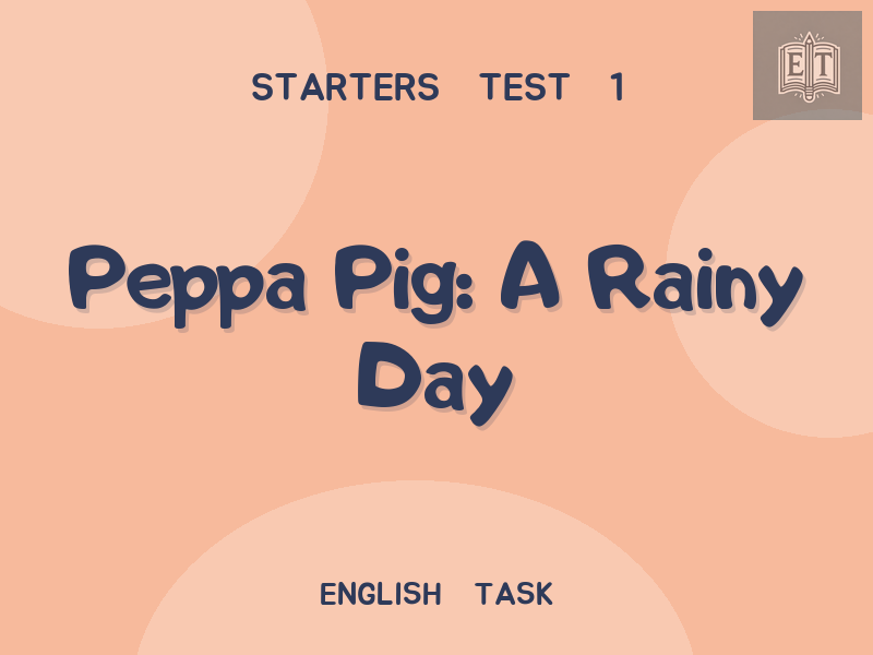 Peppa Pig: A Rainy Day