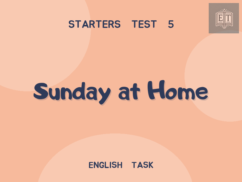 Sunday at Home