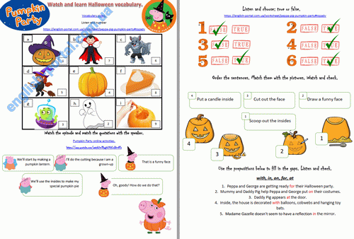 Download Peppa Pig Pumpkin Party keys