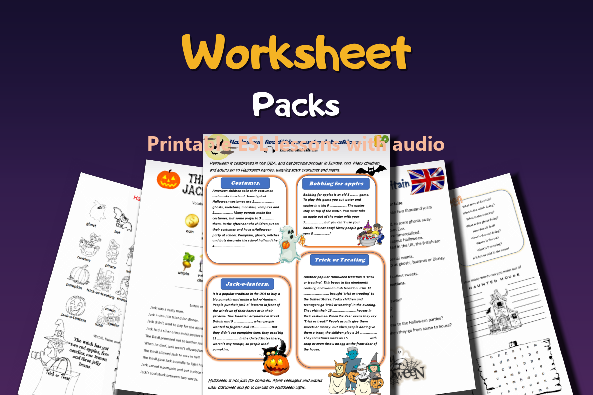 Worksheet Packs