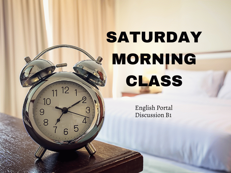 Saturday Morning Class