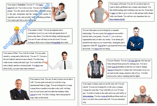 Download Speed Dating Worksheet