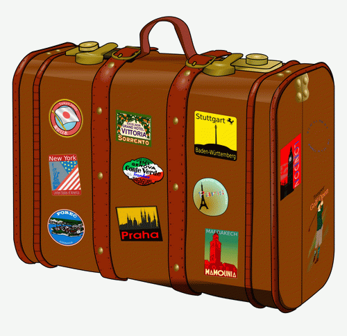 Summer suitcase activity