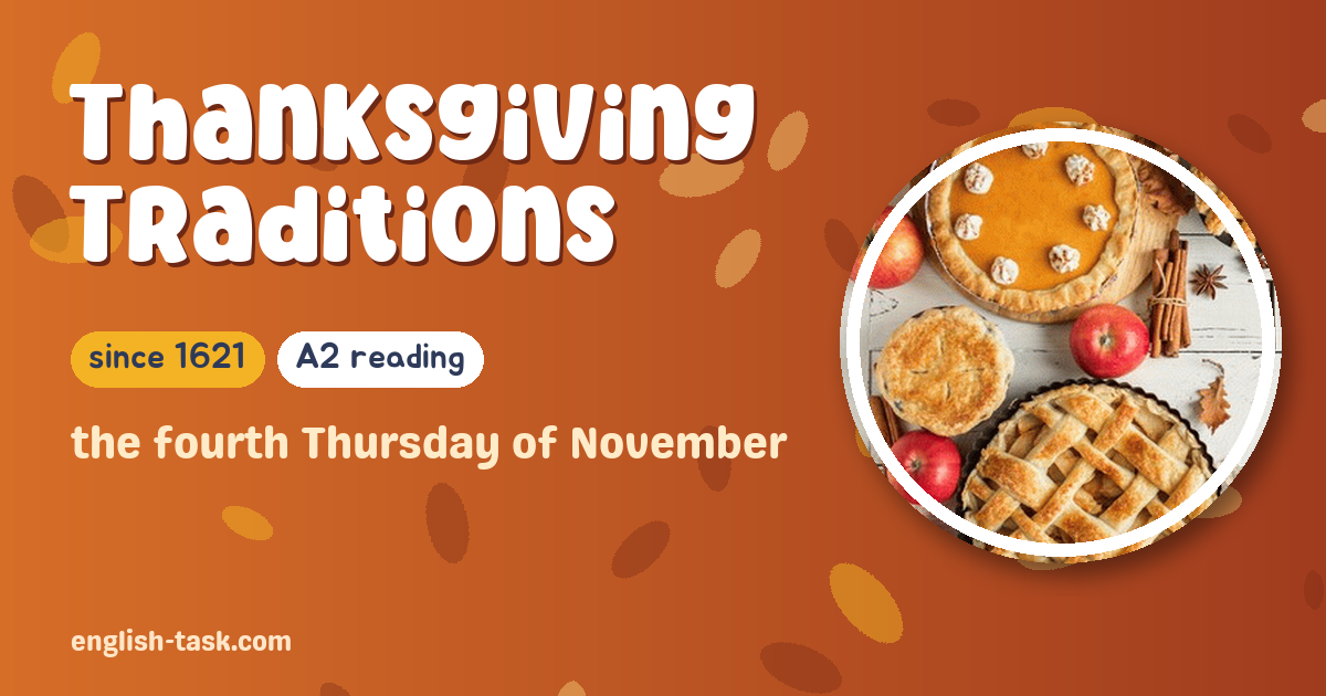 Thanksgiving Traditions – Reading with Questions