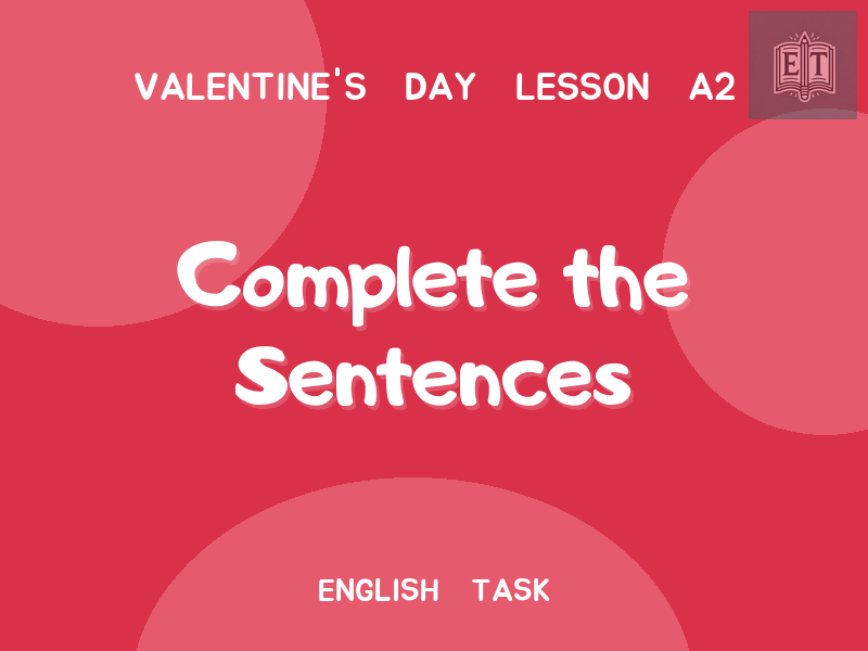 Valentine’s Day Vocabulary Practice