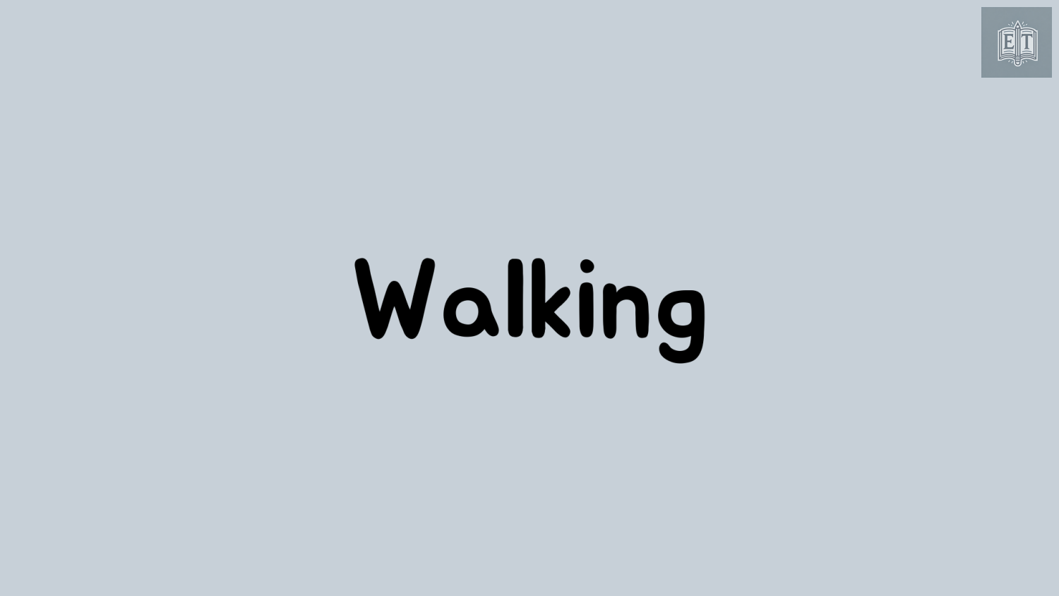 IELTS Speaking Walking