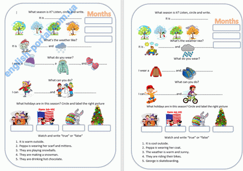Download Weather Worksheet