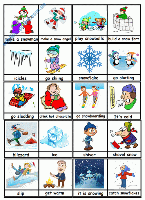 Download Winter Vocabulary *.pdf