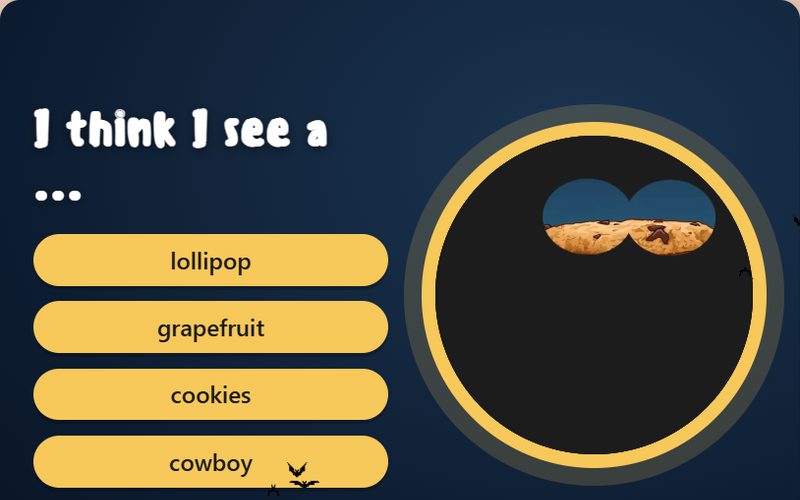 Halloween Eyes – screenshot of the game