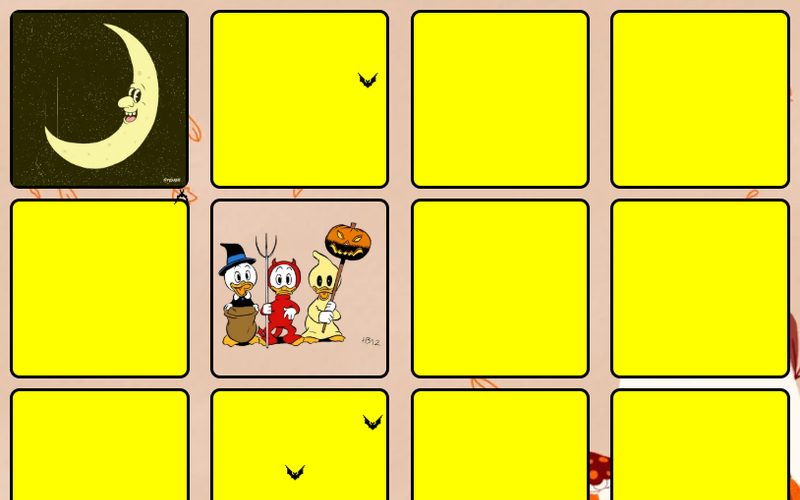 Memory Game – screenshot of the game