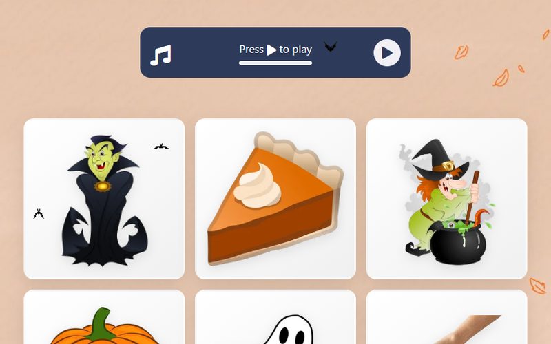 Peppa Pig’s Pumpkin Party – screenshot of the game