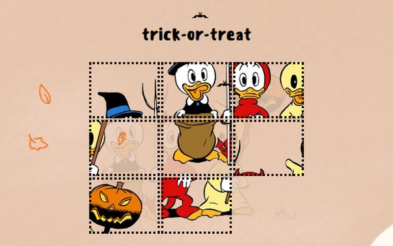 Halloween Puzzle – screenshot of the game