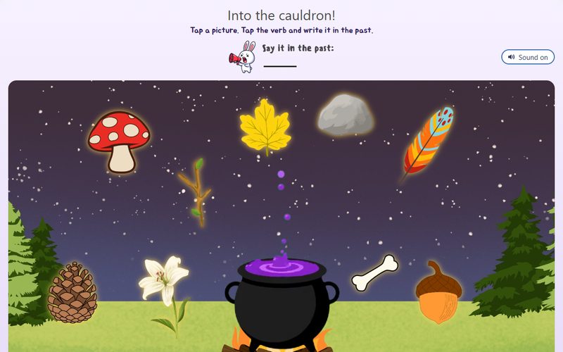 Into the Cauldron – screenshot of the game