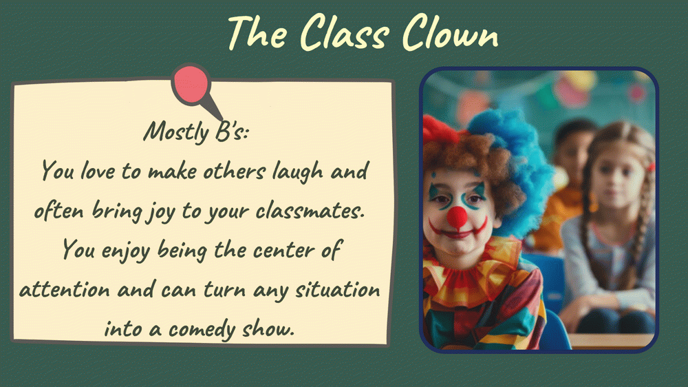 Back to School Personality Quiz