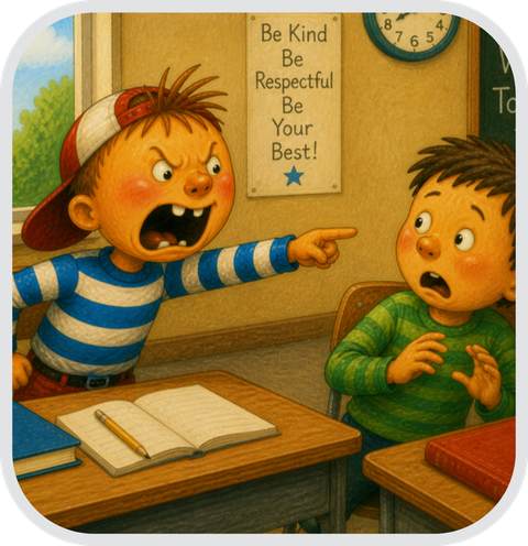 yell at friends