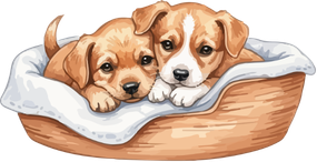 i-see-spring-decorder-puppies