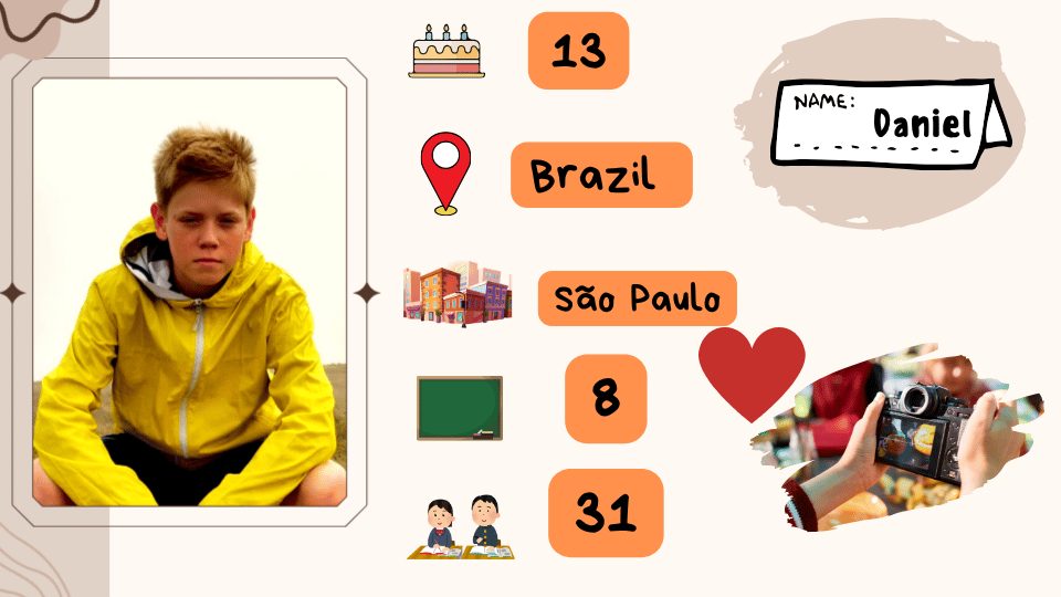Daniel – profile card