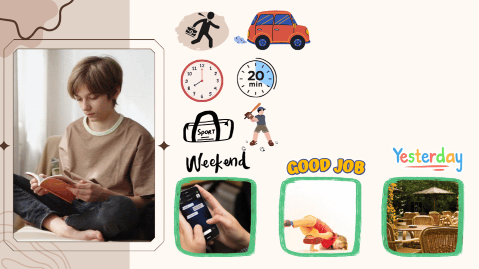 Jackson – daily routine card