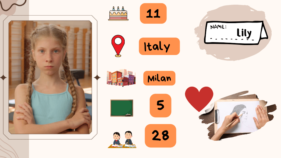 Lily – profile card
